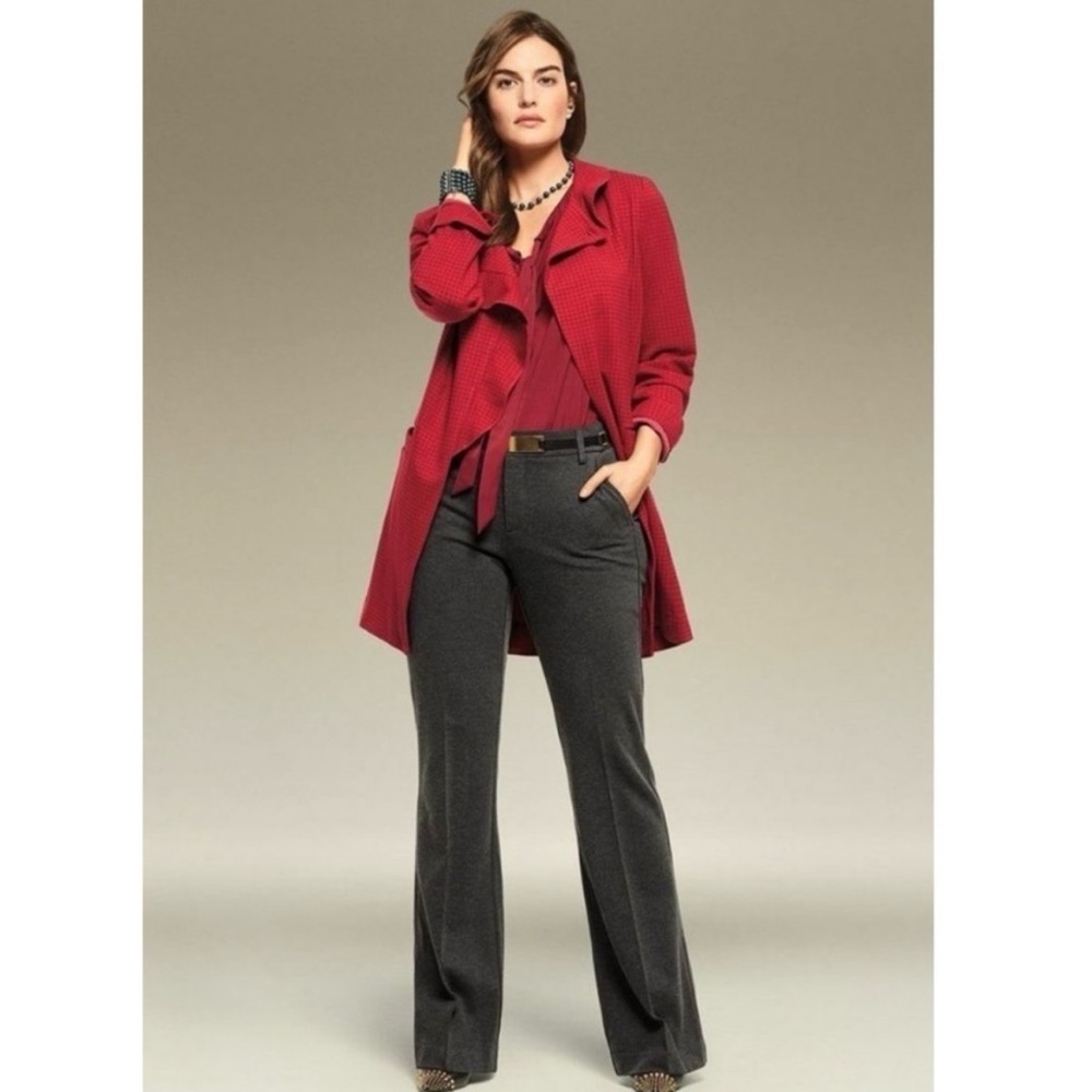 Cabi Promotion Trousers Pants Women’s 2 Charcoal Gray Ponte Twill Career #3574R
